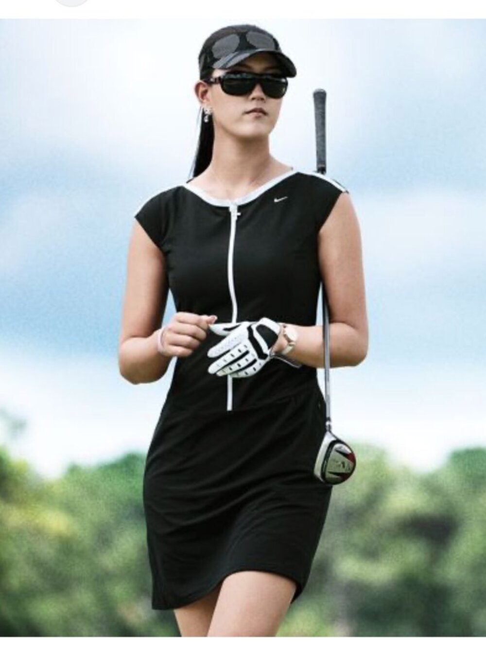 NWT Nike Golf Size 8 Black Dress